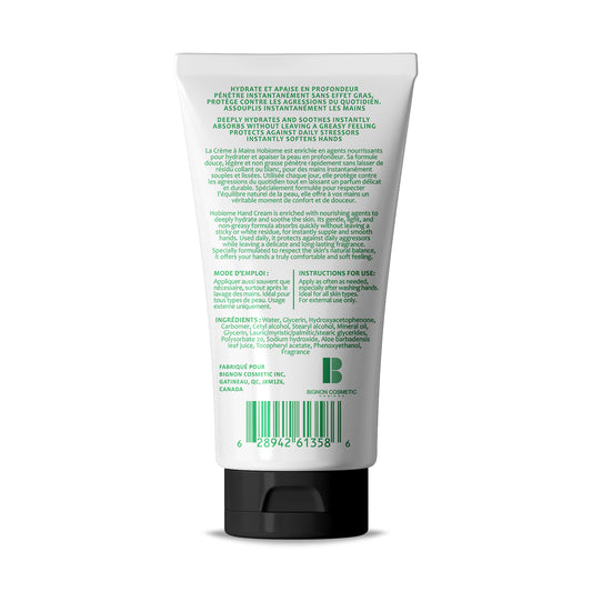 HOBIOME - Crème à Mains Hydratante