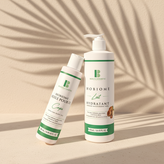 HOBIOME - Duo Hydratation Intense | Huile + Lait Corps